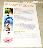 4 FILMY O ZDRAVÍ - ALTERNATIVNÍ MEDICÍNA, KRAJINA TĚLA, ABY ZÁDA NEBOLELA, CVIČENÍ PRO TĚHOTNÉ